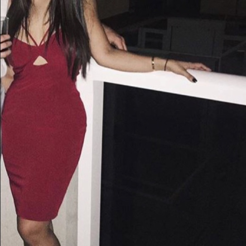 Red BODYCON DRESS